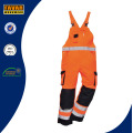 En471 High Vis Cotton Safety Workwear Overall Bib Brace