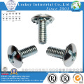 Truss Head Square Drive Machine Screw, Zinc Plated