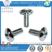 Truss Head Square & Slotted Combo Drive Machine Screw