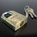 Zinc Alloy Shackle Protected Atom Padlock Accept Customize