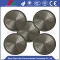 Differential tantalum flat diaphragm for pressure sensors