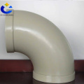 Anti-corrosion ventilation accessories pp plastic elbow