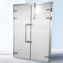 Insulated walk-in cooler doors