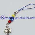 Turkish Blue Evil Eye Elephant Phone Charm Pendant