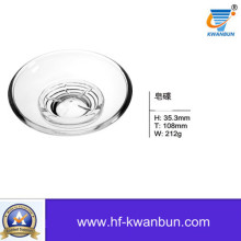 Round Dishes Clear Glass Plate Tableware Kb-Hn0391