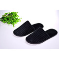 Black Coral Fleece Slipper Disposable Plush Hotel Slipper