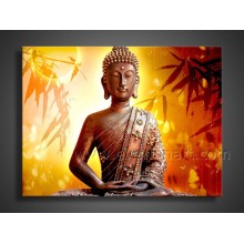 Handgemalte Buddha-Kunst-Ölgemälde