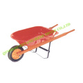 wooden handle, 10L plastic tray, kid's wheelbarrow WH0201-I