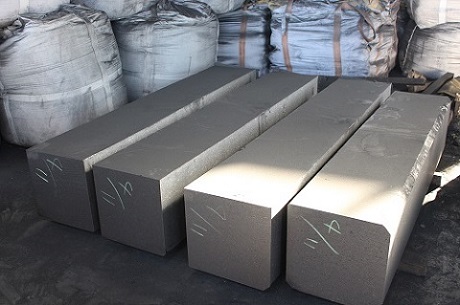 High purity graphite block