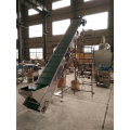 Food grade inclined belt conveyor machine