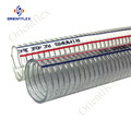 flexible transparent spring wire mesh hose