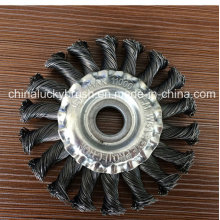 4inch Twist Know Wheel Grinding Brush (YY-590)