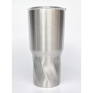 Kurve Twist Edelstahl-Tumbler mit Deckel