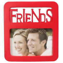 Rote wunderschöne Kunststoff Foto Frame Friends für Geschenke