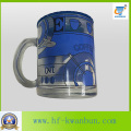 Frosted Glass Cup Drinking Cup with Decal Hot Sale Kb-Hn0730