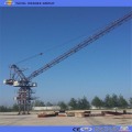 Sitio de construcción Máquinas Luffing Jib Tower Crane