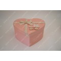 Pink wallpaper bow tie heart gift box