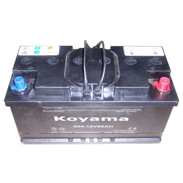 654-12V88AH-Batterie sèche pour l&#39;Afrique du Sud