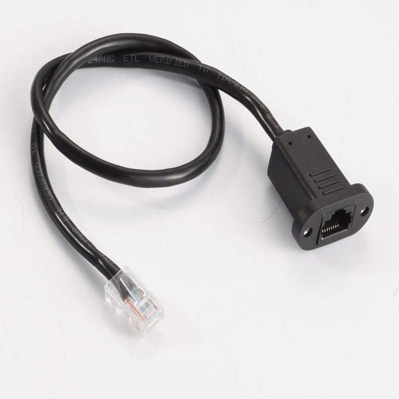 Panel Mounting Rj45 Extension Cable