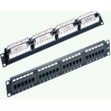 Cat6 UTP golden plated patch panel