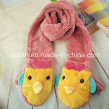 Children′s Winter Cartoon Plush Gloves and Scarves