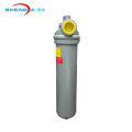 inline low pressure oil filter assembly