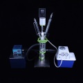 Easy operate chemical jacket glasses reactor