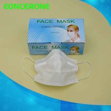 Wegwerfbare nichtgewebte 3-lagige Gesichtsmaske mit Earloop für medizinisches / Krankenhaus