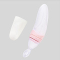 Mamadeira de silicone com colher