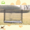 Factory direct folding dog cage crate