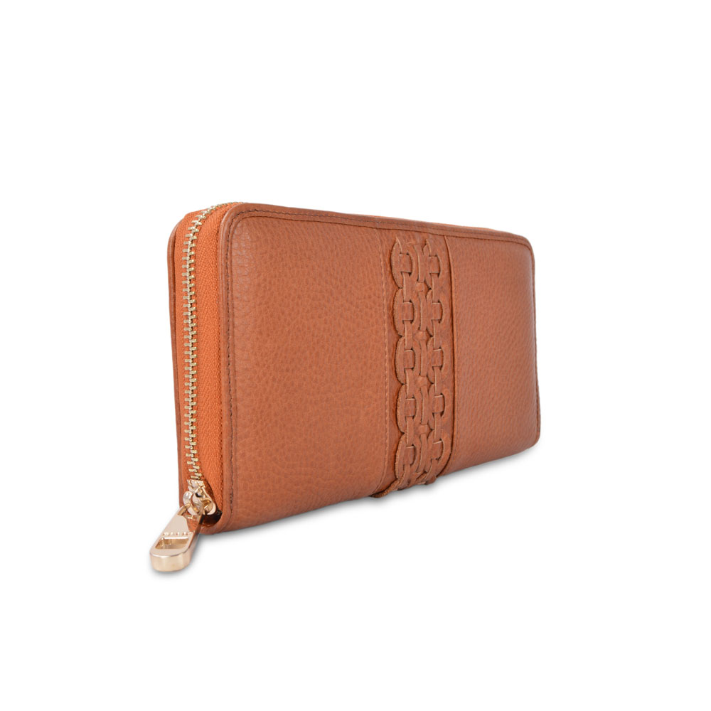 leather wallet women travel wallet clutch with zipper