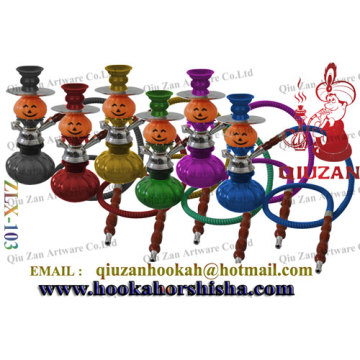 Hookah Shisha Mini lindo com vaso de forma de abóbora