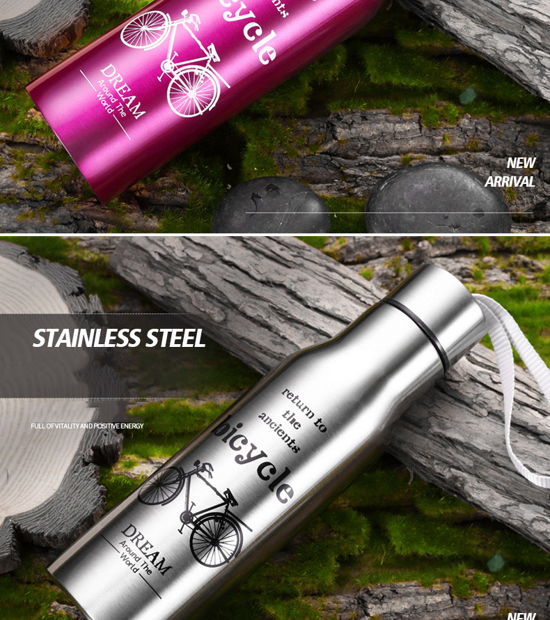 Metal Sport Water Bottles