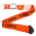 Luftfahrt Pilot -Sicherheitsgurt Schnalle Lanyard Aircraft Halsketten