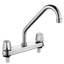 8" ABS Plastic Kitchen Faucet with Two Handles (JY-1003)