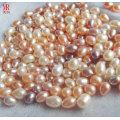 8-9mm Mixed Color Rice / Oval Freshwater Loose Pearls