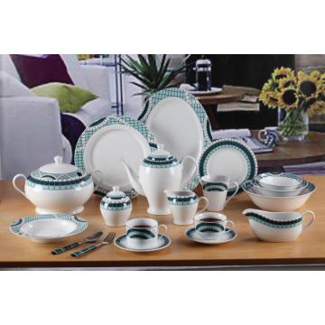 125pcs round porcelain dinner set dinnerware