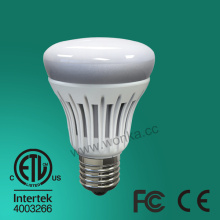 6.5W / 8.5W 85V-265V Luminária de lâmpada revestida de plástico E26 de alta luminosidade