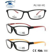 2015 Vidrios ópticos plásticos baratos de la alta calidad para el adulto (PL1161)