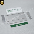 Personalized Curved Face Aluminium Profile Office Door Signs