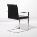 Modern Nico Flat Leather Dining Chair