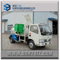 Dongfeng 4X2 camión de basura de cubo colgante