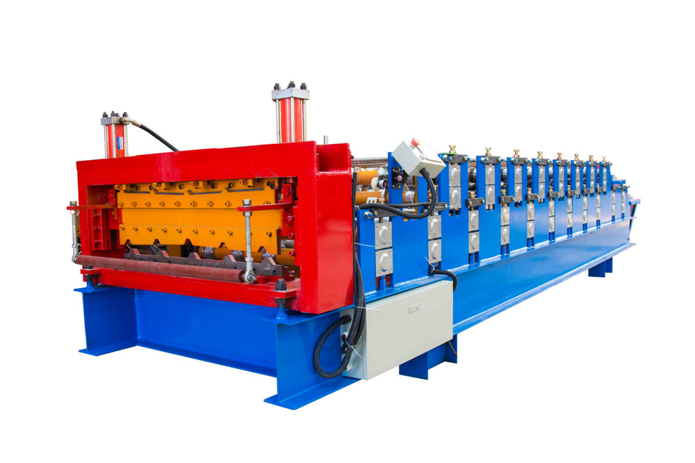 Trapezoidal Double Layer Roll Forming Machine