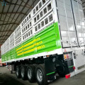 Light Tare Weight 4Axles Cargo Truck Trailer
