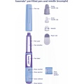 Inyección original de pérdida de peso de 3 ml de Saxenda de Corea