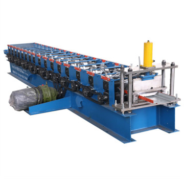 Aluminum door frame making roll forming machine