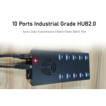 10 Port USB 2.0 High Power Charger Hub