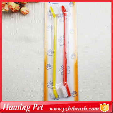 double use pet toothbrush