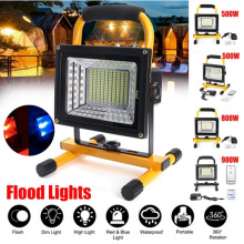 Floodlight recarregável portátil LED 500/800 / 900W