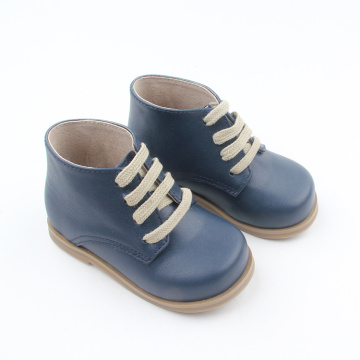 Leather Winter Baby Boot Kids Rubber Bottom Boots